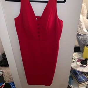 NWT Laundry red dress